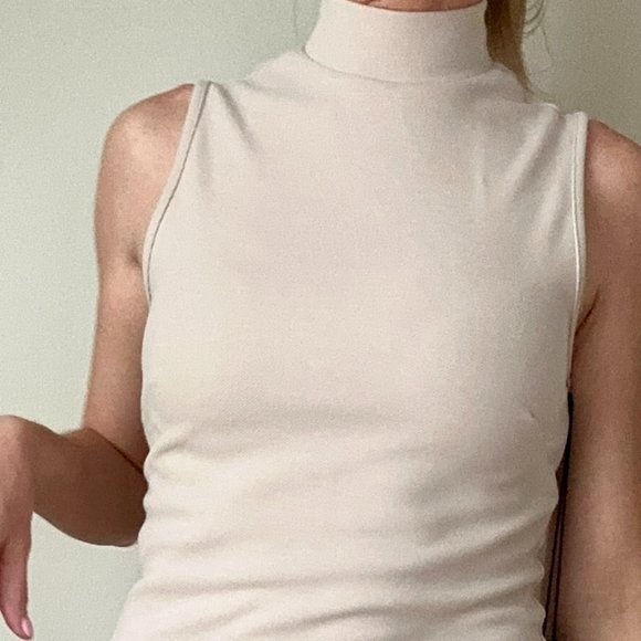 Revolve Publish Oasis Mini Dress in Sand - Picture 3 of 3